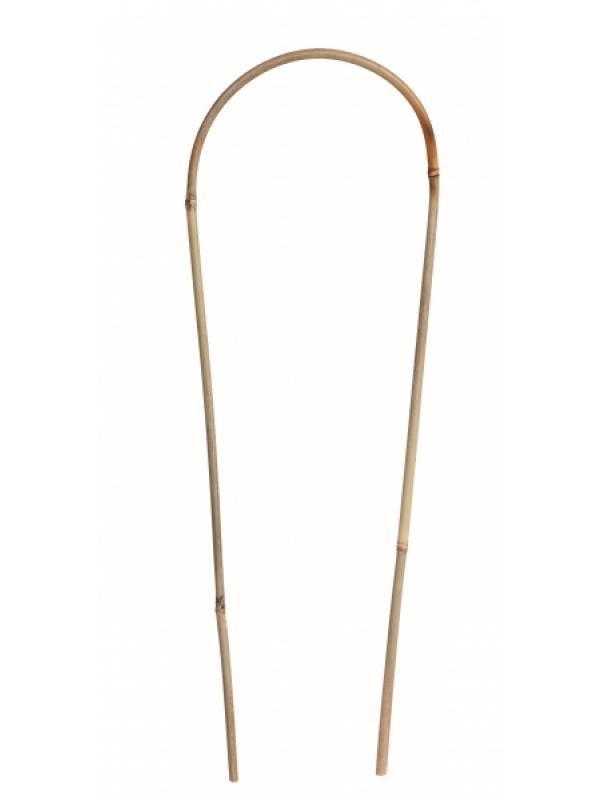 Bambusstock gebogen H60 cm 8-10mm natur