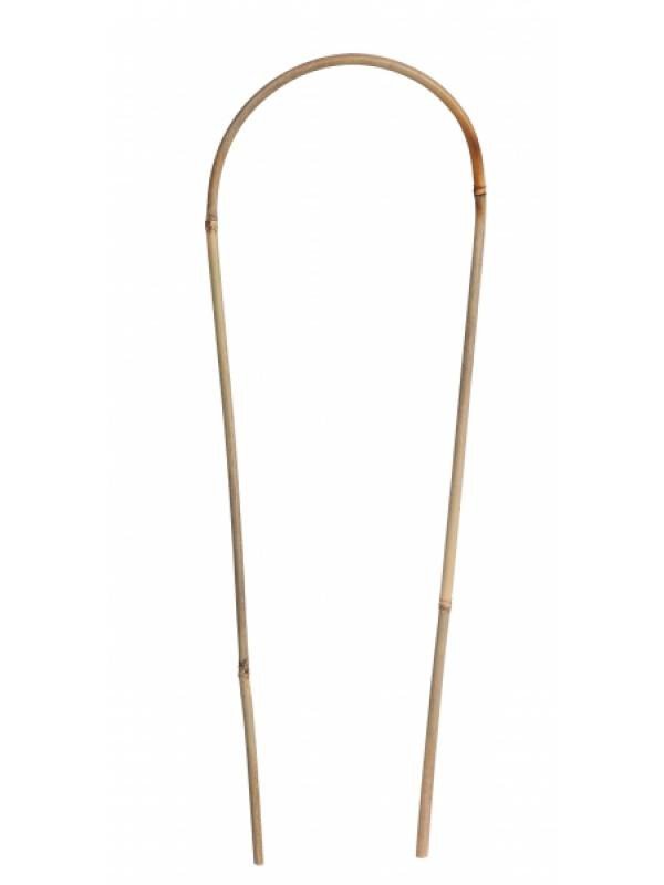 Bambusstock gebogen H80 cm 8-10mm natur