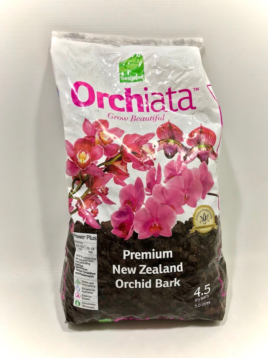 Orchideen-Blumenerde Orchiata Power+ 12-18 mm (5L)